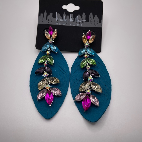 Nicole Miller New York Stoned Drop Earrings - Picture 3 of 5